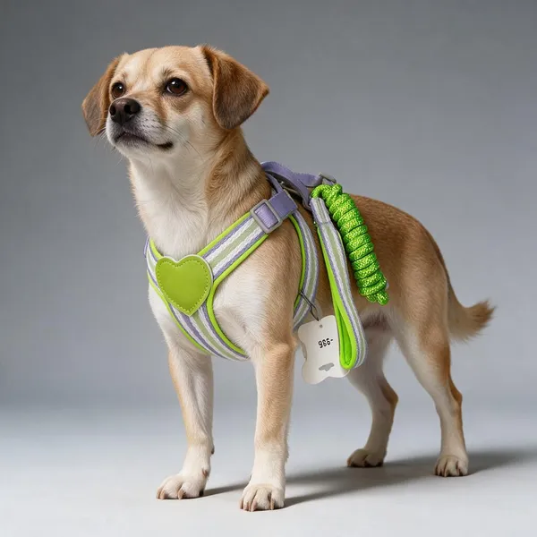 Adjustable_Pet_Harness_And_Leash_Set