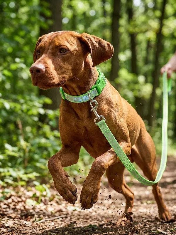 Adjustable_Reflective_Collar_And_Leash_Set