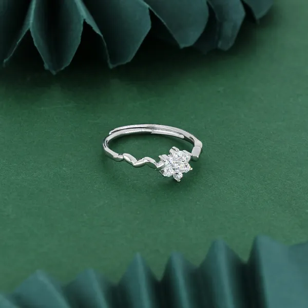 Silver_Floral_Crystal_Ring_Silver_925