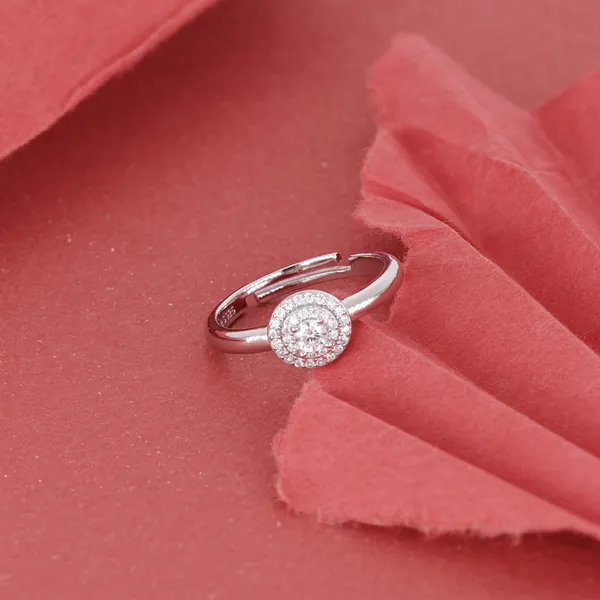Double_Halo_Cz_Ring_For_Women_Silver_925