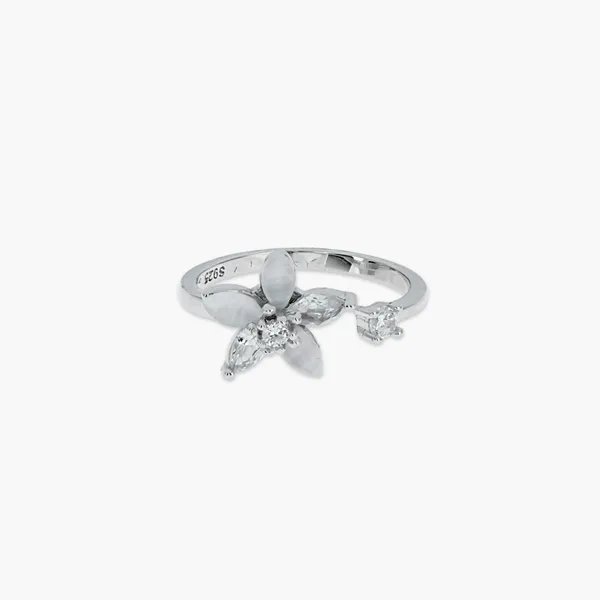 White_Orchid_Ring_Silver_925