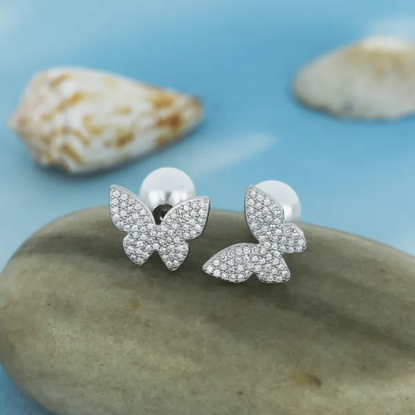 2_In_1_Butterfly_Crystal_Earrings_With_Pearls_Silver_925
