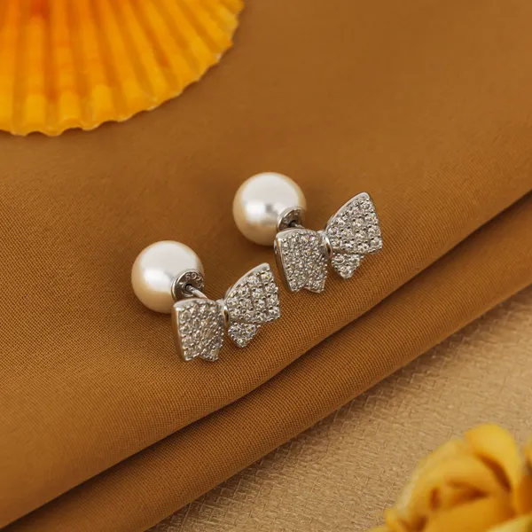 Pearl_Bow_Earrings_Silver_925