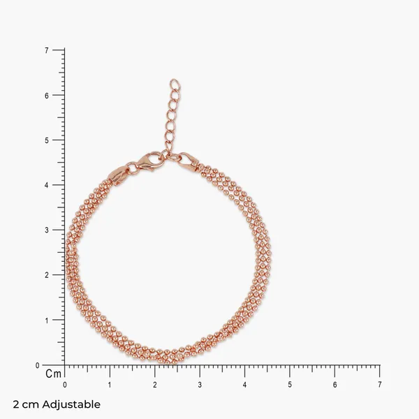 Rose_Gold_Triple_Bead_Anklet_Silver_925