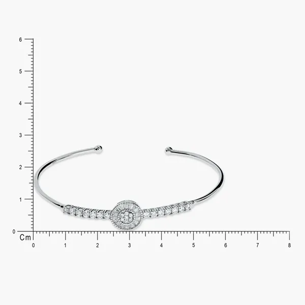 Elegant_Round_Crystal_Open_Bracelet_Silver_925