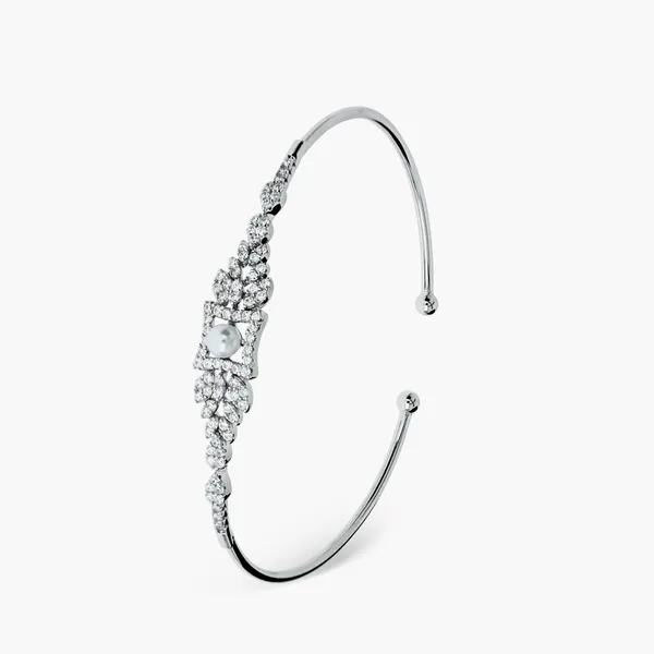 Elegant_Pearl_Crystal_Open_Bracelet_Silver_925