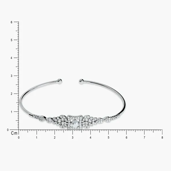 Elegant_Pearl_Crystal_Open_Bracelet_Silver_925