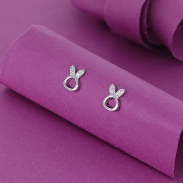 Rabbit_Charm_Earrings_Silver_925