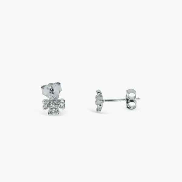 Sparkling_Clover_Stud_Earrings_Silver_925