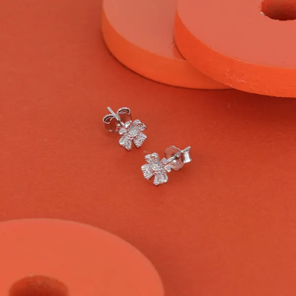Sparkling_Clover_Stud_Earrings_Silver_925