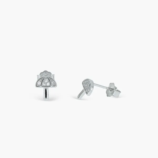 Cute_Umbrella_Stud_Earrings_Silver_925