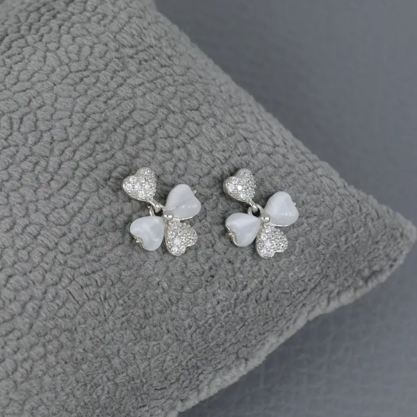 Luxury_Clover_Heart_Earrings_Silver_925