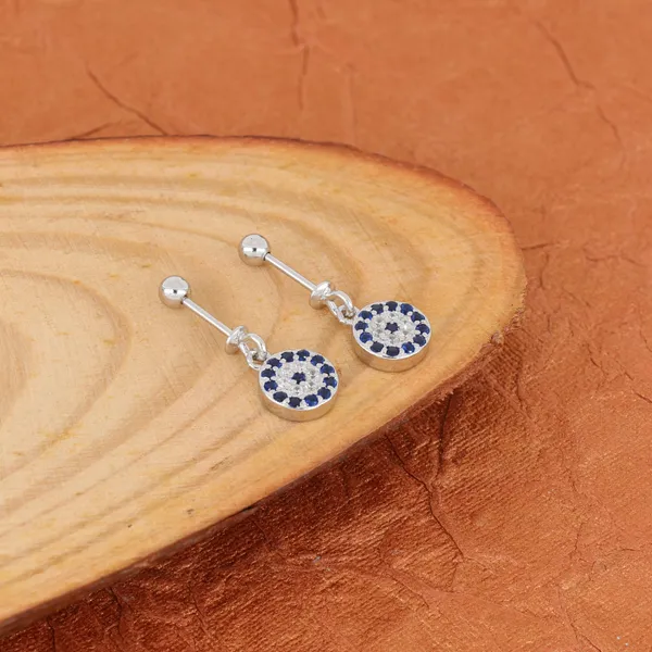 Sapphire_Halo_Earrings_Silver_925