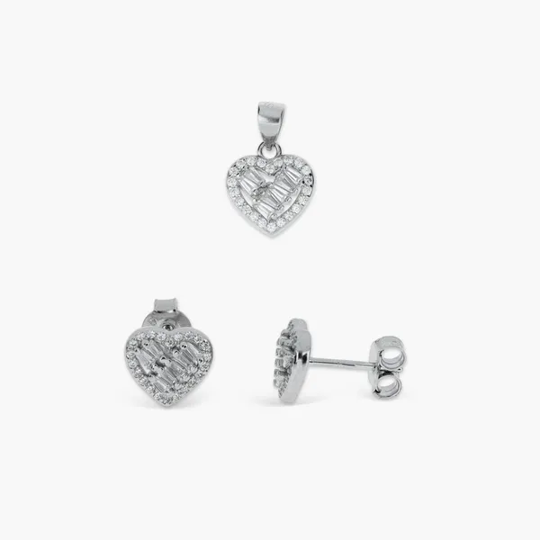 Sterling_Silver_Heart_Shaped_Cubic_Zirconia_Earrings_Pendant_Set_Silver_925