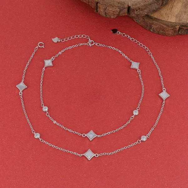 Geometric_Charm_Anklet_Silver_925