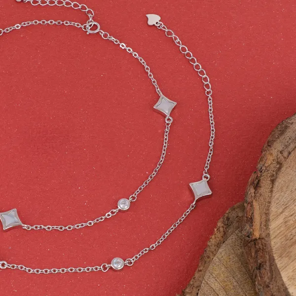 Geometric_Charm_Anklet_Silver_925