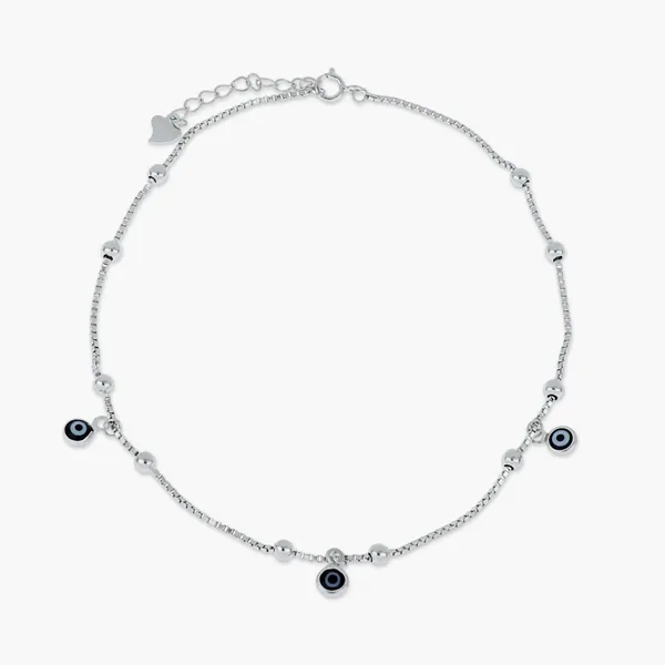 Evil_Eye_Charm_Anklet_Silver_925