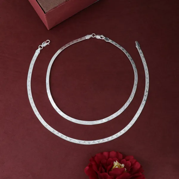 Silver_Wave_Anklet_Silver_925