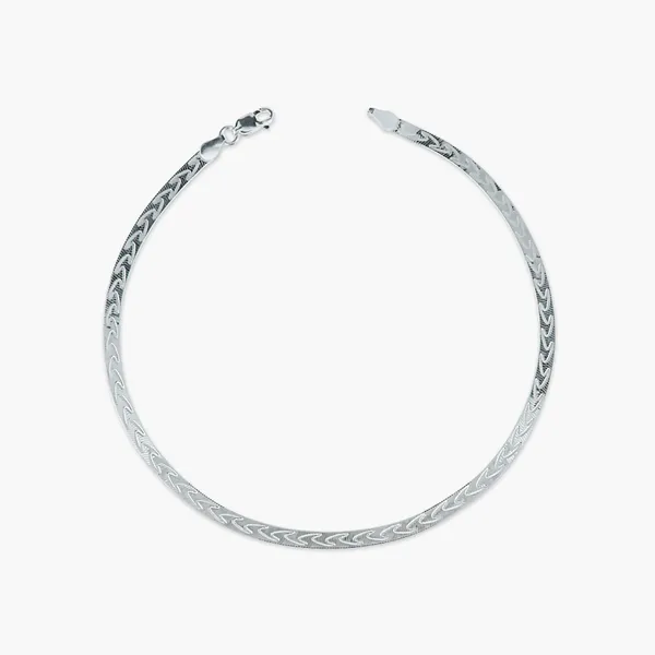 Silver_Textured_Anklet_Silver_925