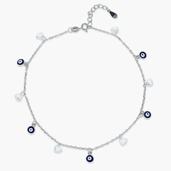Evil_Eye_Crystal_Anklet_Silver_925