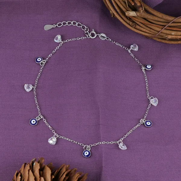Evil_Eye_Crystal_Anklet_Silver_925