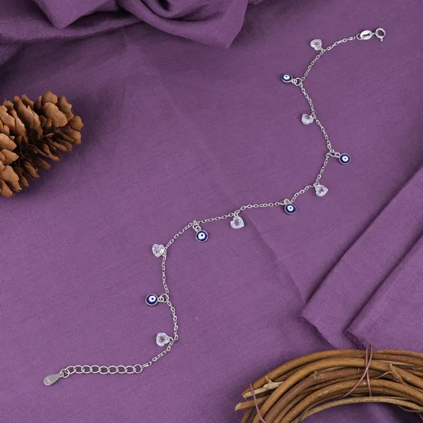 Evil_Eye_Crystal_Anklet_Silver_925