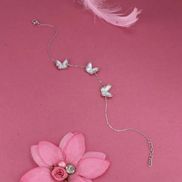 Butterfly_Mother_Of_Pearl_Anklet_Silver_925