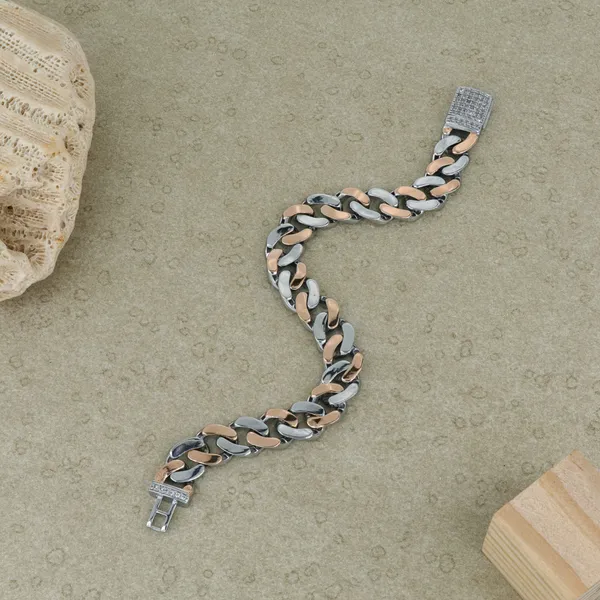 Dlyte_Mens_Bracelet_Rose_Gold_925