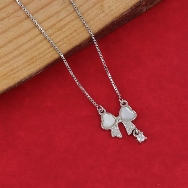 Heart_Bow_Pendant_Necklace_Silver_925