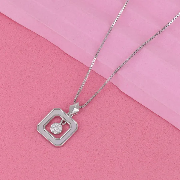 Square_Crystal_Pendant_Necklace_Silver_925