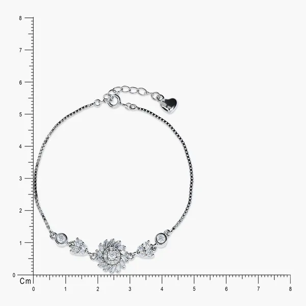 Elira_Floral_Spark_Bracelet_Silver_925