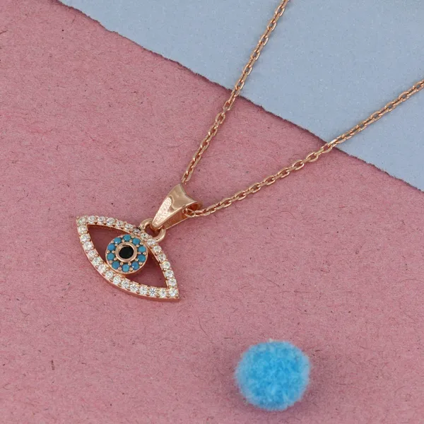 Pendant_Necklace_Rose_Gold_925