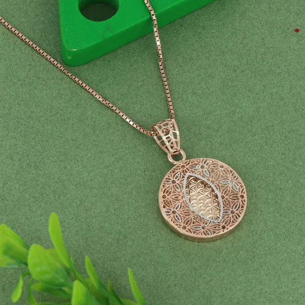 Pendant_Necklace_Rose_Gold_925