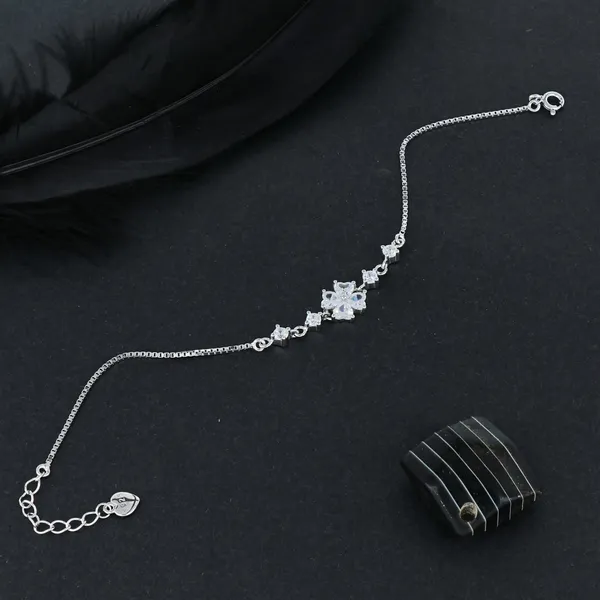 Floral_Crystal_Bracelet_Silver_925