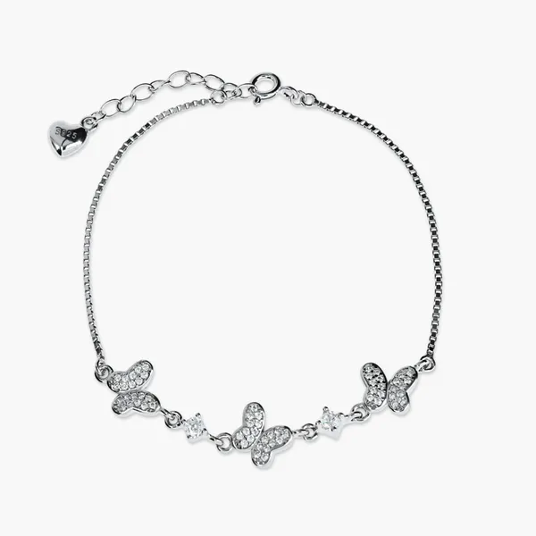 Butterfly_Trio_Bracelet_Silver_925