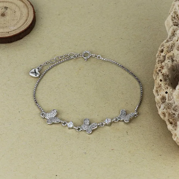 Butterfly_Trio_Bracelet_Silver_925