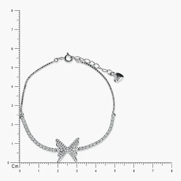 Butterfly_Crystal_Bracelet_Silver_925