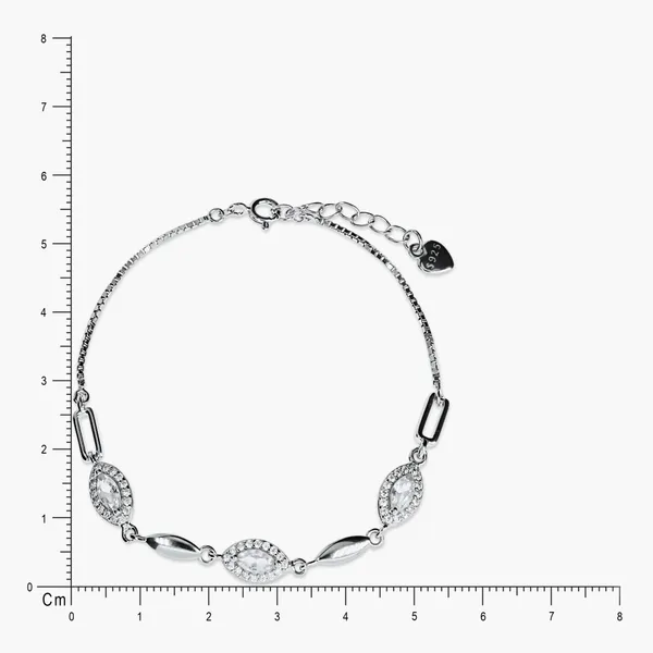 Marquise_Crystal_Bracelet_Silver_925