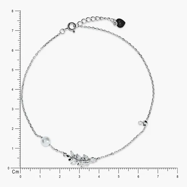 Pearl_Leaf_Bracelet_Silver_925