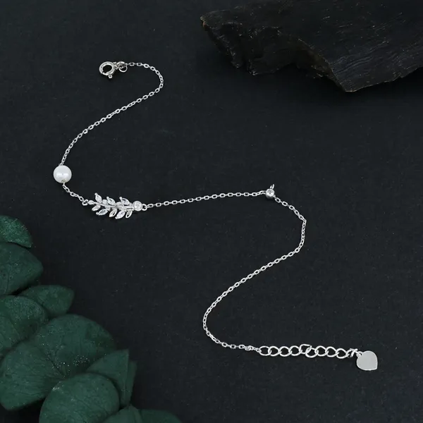Pearl_Leaf_Bracelet_Silver_925