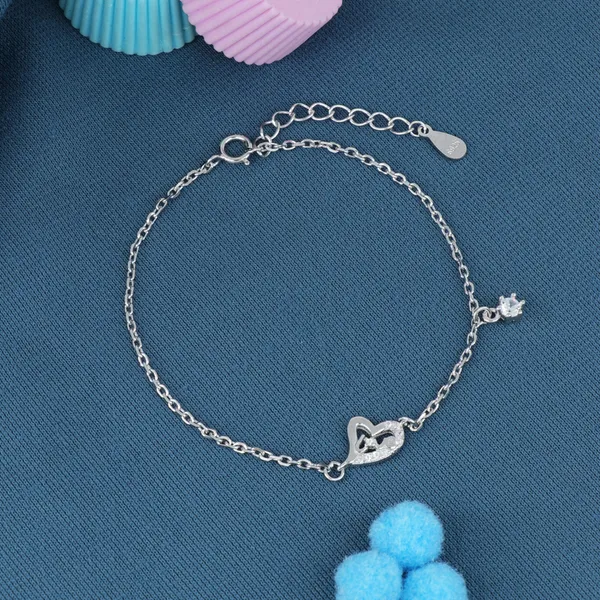 Twin_Heart_Charm_Bracelet_Silver_925