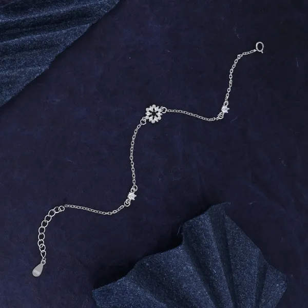Floral_Crystal_Bracelet_Silver_925