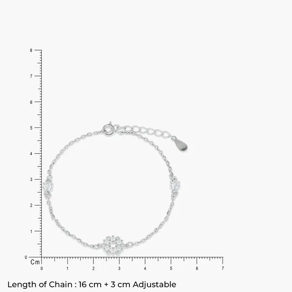 Floral_Crystal_Bracelet_Silver_925