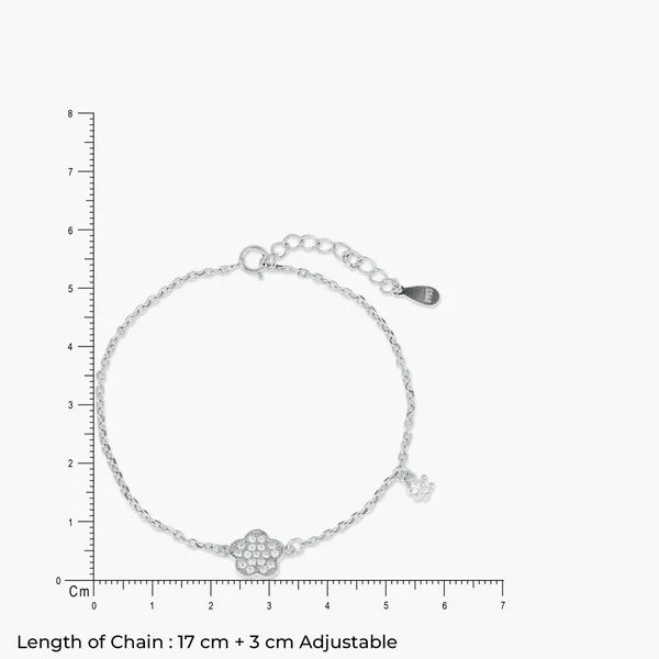 Floral_Crystal_Bracelet_Silver_925