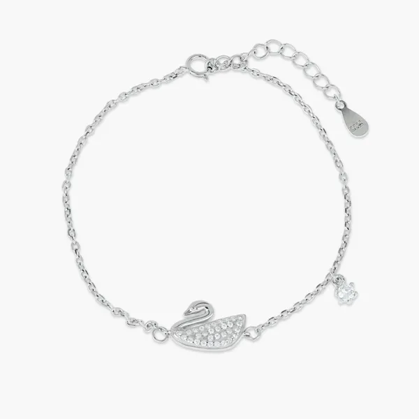 Swan_Crystal_Bracelet_Silver_925