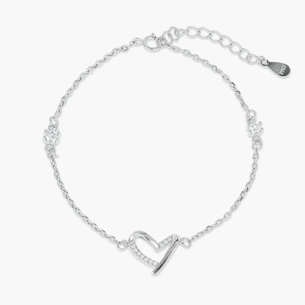 Heartbeat_Heart_Bracelet_Silver_925
