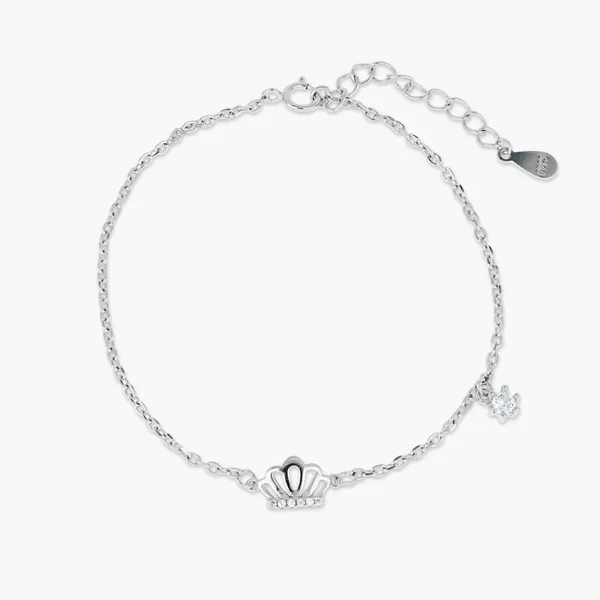 Crown_Charm_Bracelet_Silver_925