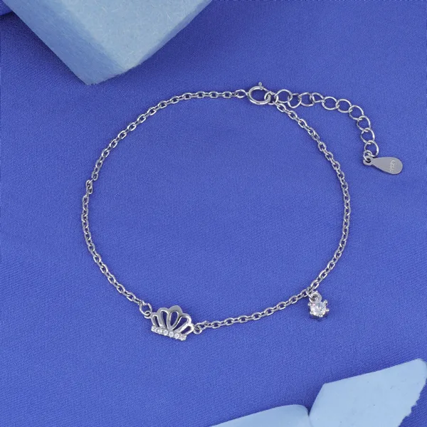 Crown_Charm_Bracelet_Silver_925