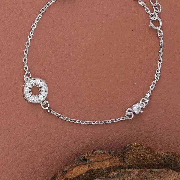 Silver_Halo_Crystal_Anklet_Silver_925