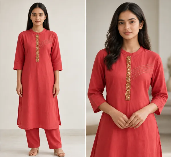 Pink_Chinon_Straight_Sequin_Embellished_Kurta_Pant_Set_For_Women